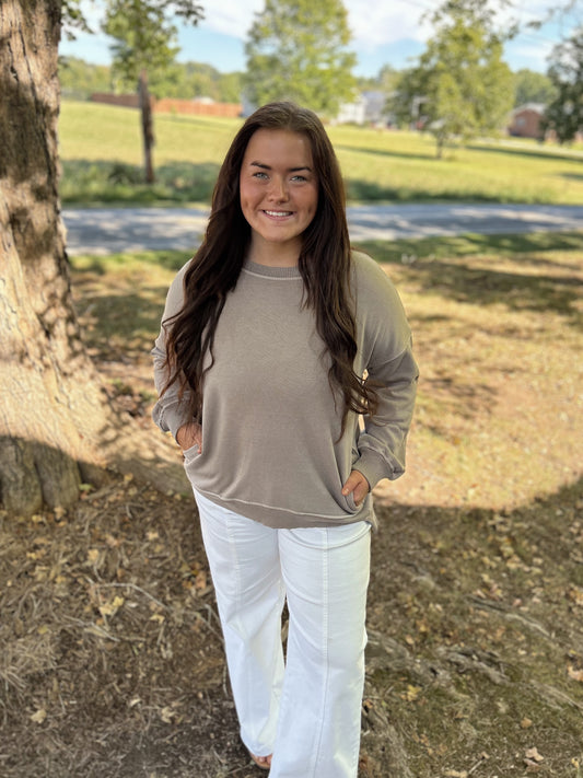 Laid Back Fleece Pullover