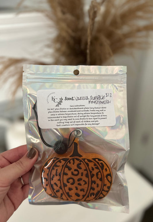 Leopard Pumpkin Freshie