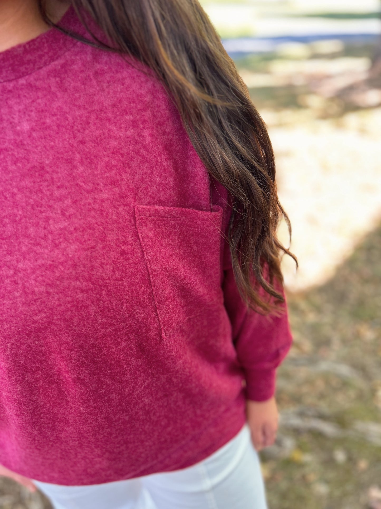 Cabernet Oversized Sweater
