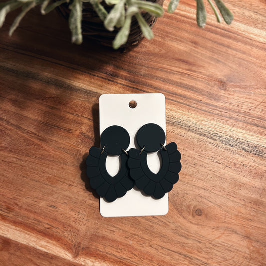 Shadow Petal Earrings