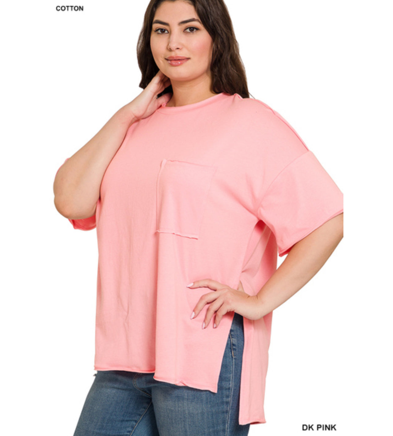 Sandi Box Top, Pink