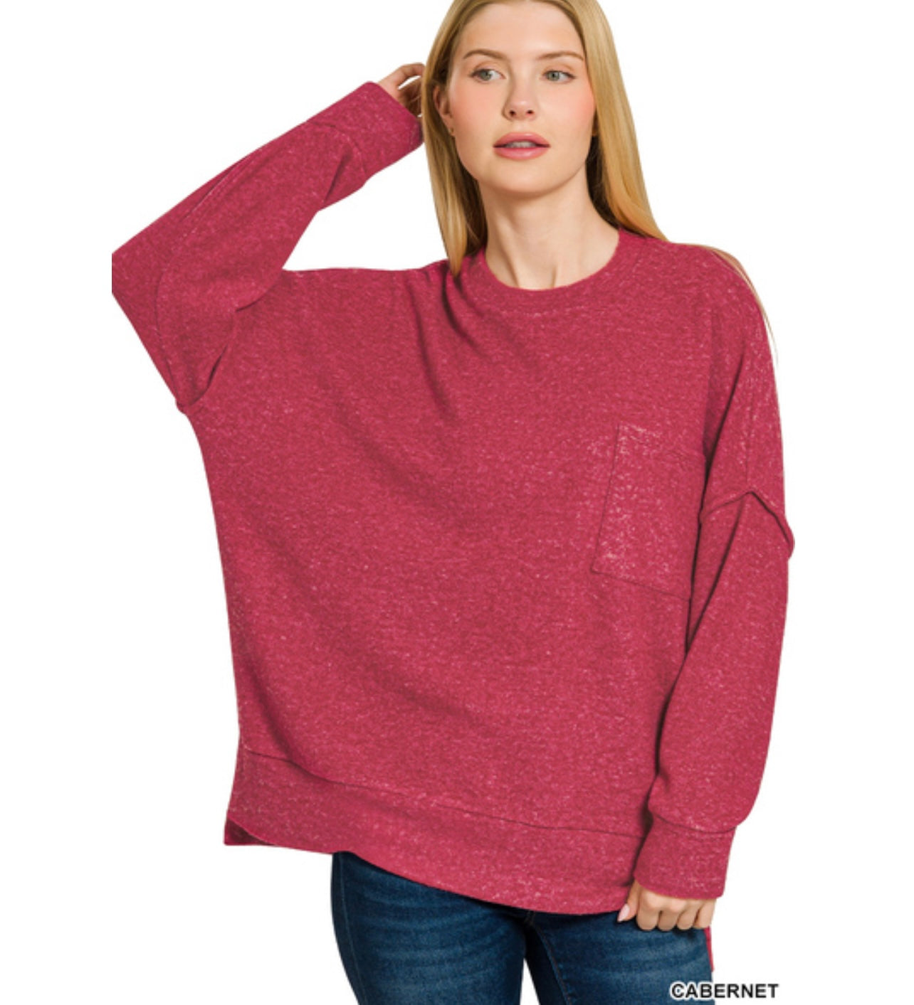 Cabernet Oversized Sweater